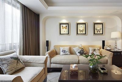 143平米美式典雅大宅 18萬半包精心雕琢自然空間-家居快訊-武漢搜房網家居裝修