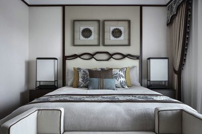 九龍倉月璽184平中式風格,九龍倉月璽中式風格184.62平米四居室裝修設計圖片_樣板間_實景圖-搜房網裝修設計網