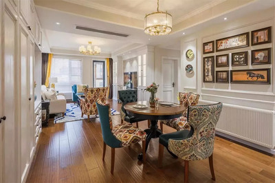 武漢業(yè)主曬新家,裝超溫馨美式三居,后悔自家裝早了!